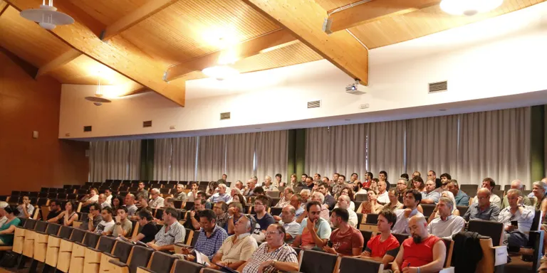Dinou empreses forestals participen en una subhasta de fusta de boscos catalans