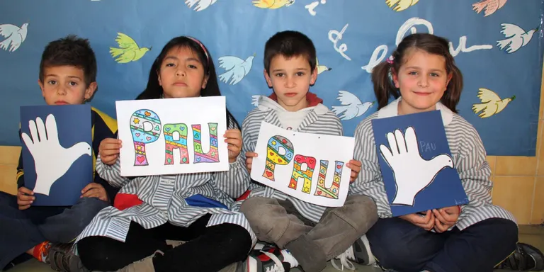 El col.legi La Salle celebra el Dia de la Pau