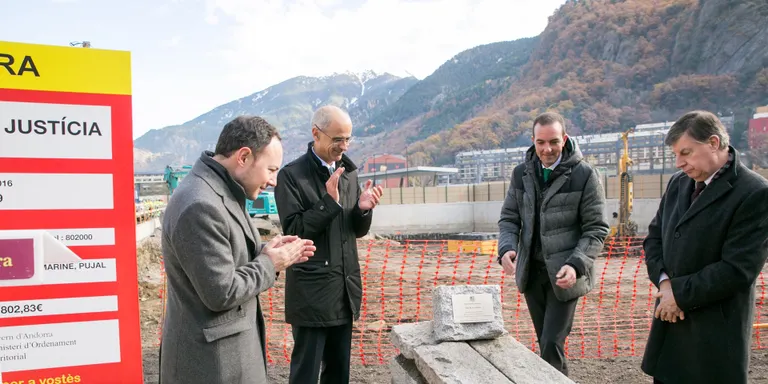 La Seu de la Justícia d'Andorra serà una realitat al maig del 2019