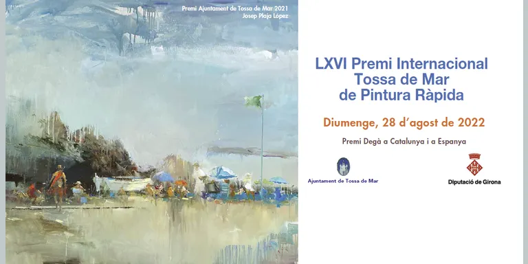 Tossa de Mar celebra el 66è del Premi Internacional Tossa de Mar de pintura ràpida amb més de 8.500€ en premis
