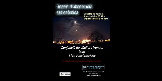 L'Agrupació Astronòmica prepara un estudi sobre la contaminació lumínica a la Seu