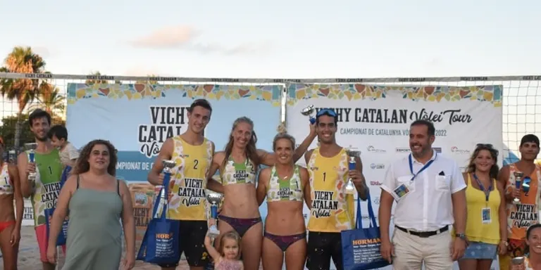 Ja es coneixen els nous campions de Catalunya de Vòlei Platja