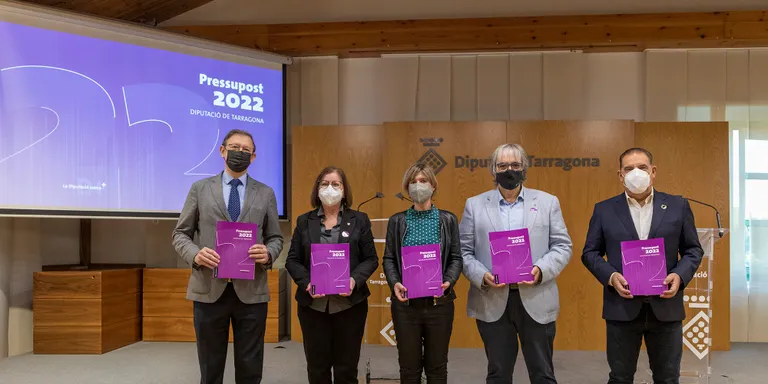 La Diputació de Tarragona aprova per unanimitat un pressupost de 187,4 milions d’euros per al 2022