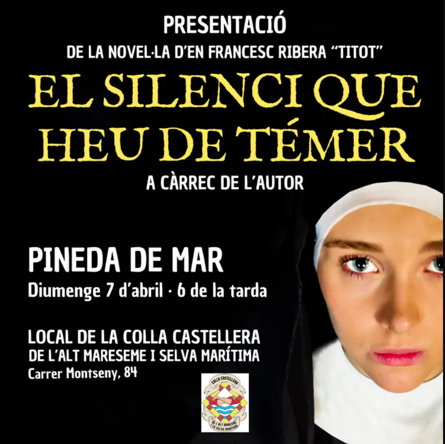 Presentació de la novel·la "El silenci que heu de témer"