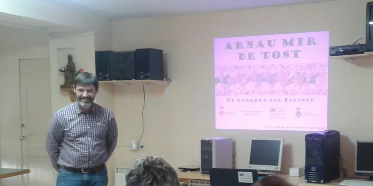 La figura d’Arnau Mir de Tost, reivindicada al Pla de Sant Tirs