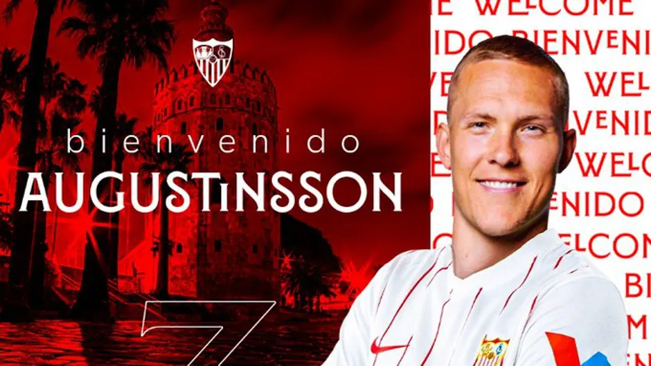 A Sevilla ja han re-batejat al suec Augustinsson