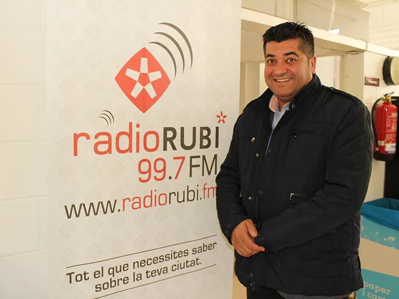 Juan López passa avui pels estudis de Ràdio Rubí per comentar l'actualitat esportiva
