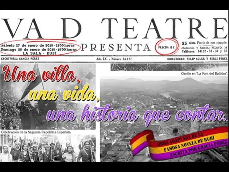 Us convidem a veure “Una villa, una vida, una historia que contar” aquest diumenge a La Sala