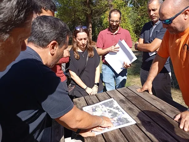 Durant la presentació del projecte / Foto: Ajuntament Castell de Mur