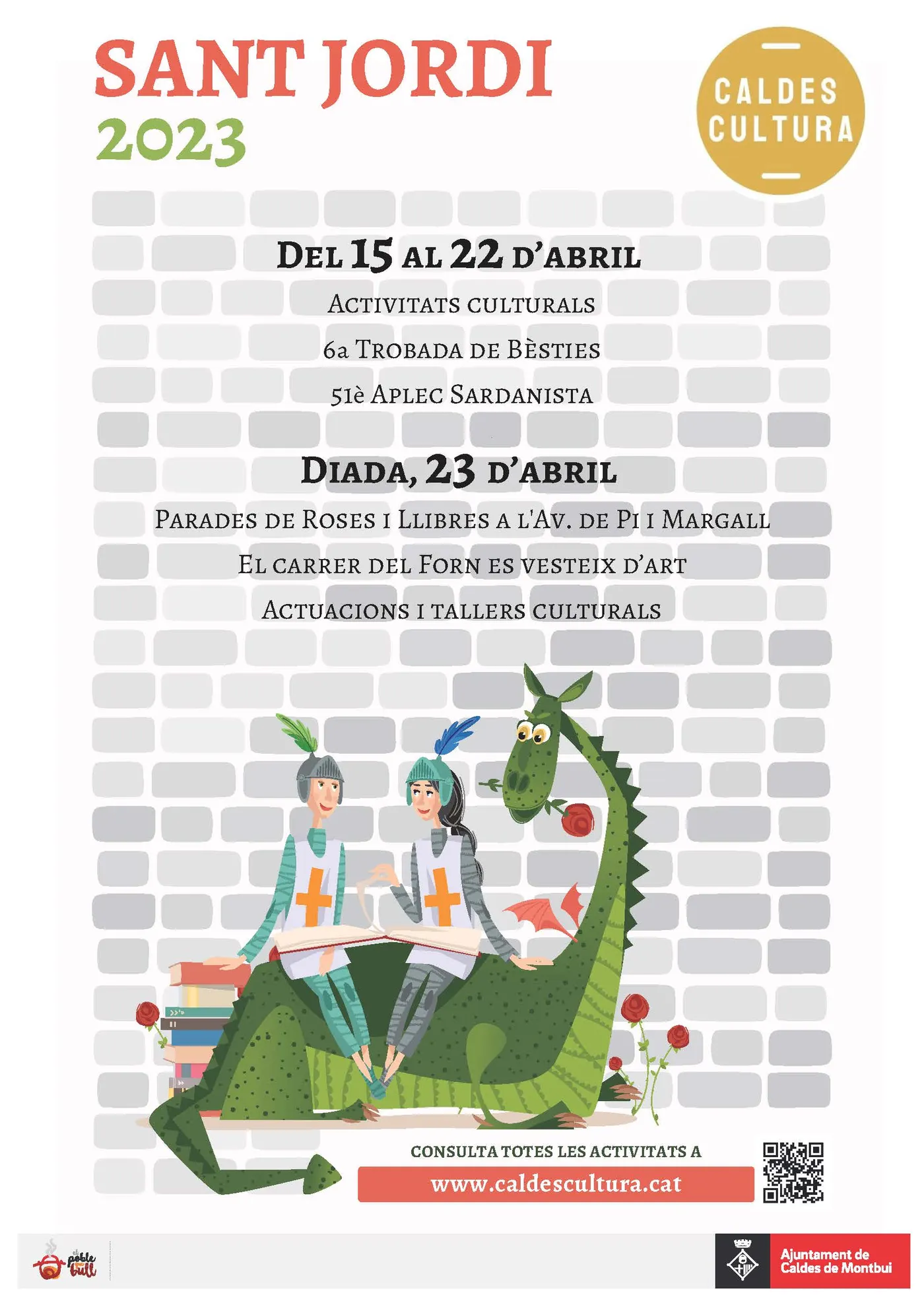 La plaça U d’octubre s’estrenarà com a escenari principal dels actes de Sant Jordi