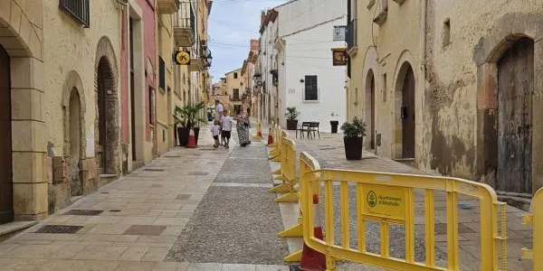 El carrer de Dalt serà objecte de treballs de reparació durant dos dies