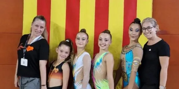 El CE Rítmica Torredembarra obté dues medalles de plata en la 1a Fase Individual Copa Base