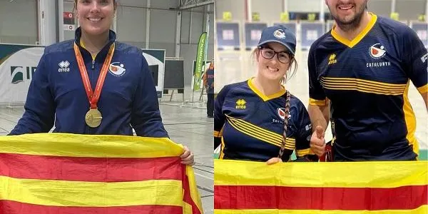 Les arqueres Èlia Canales i Maria Pitarch triomfen en el Campionat d’Espanya de Tir amb Arc