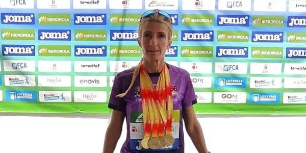 La torrenca Maria José Carabante guanya 4 medalles d’or en el Campionat d’Espanya Màster