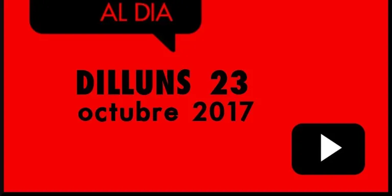 RUBÍ AL DIA dilluns 23 OCTUBRE 2017