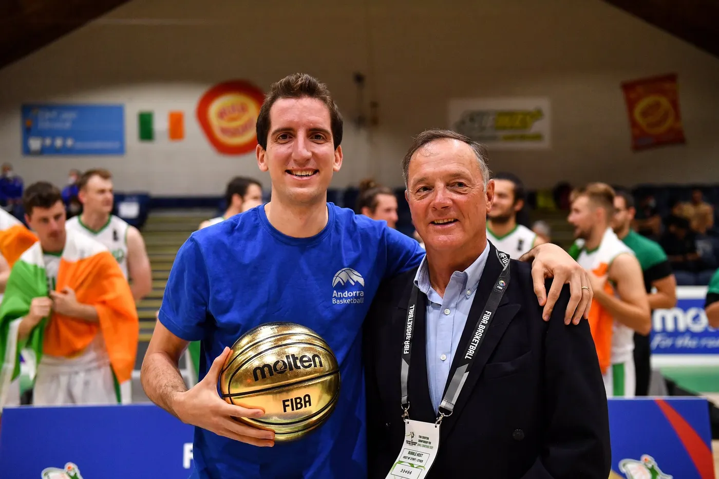 Guillem Colom, millor jugador de l’Europeu de Petits Estats