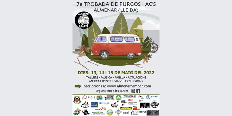 SOLD OUT a la 7a trobada de furgos i AC's a Almenar després de tres anys d'aturada