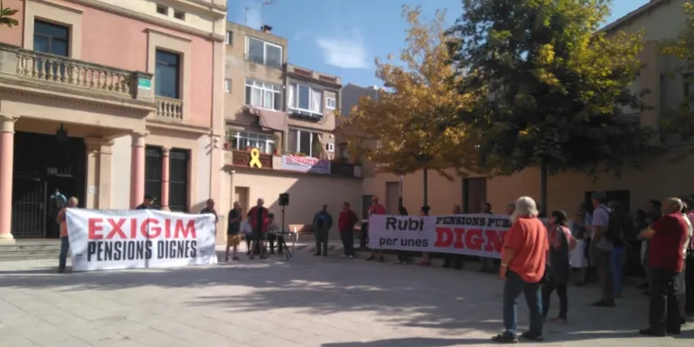 El Moviment per les Pensions Dignes de Rubí enceta de nou les assemblees obertes