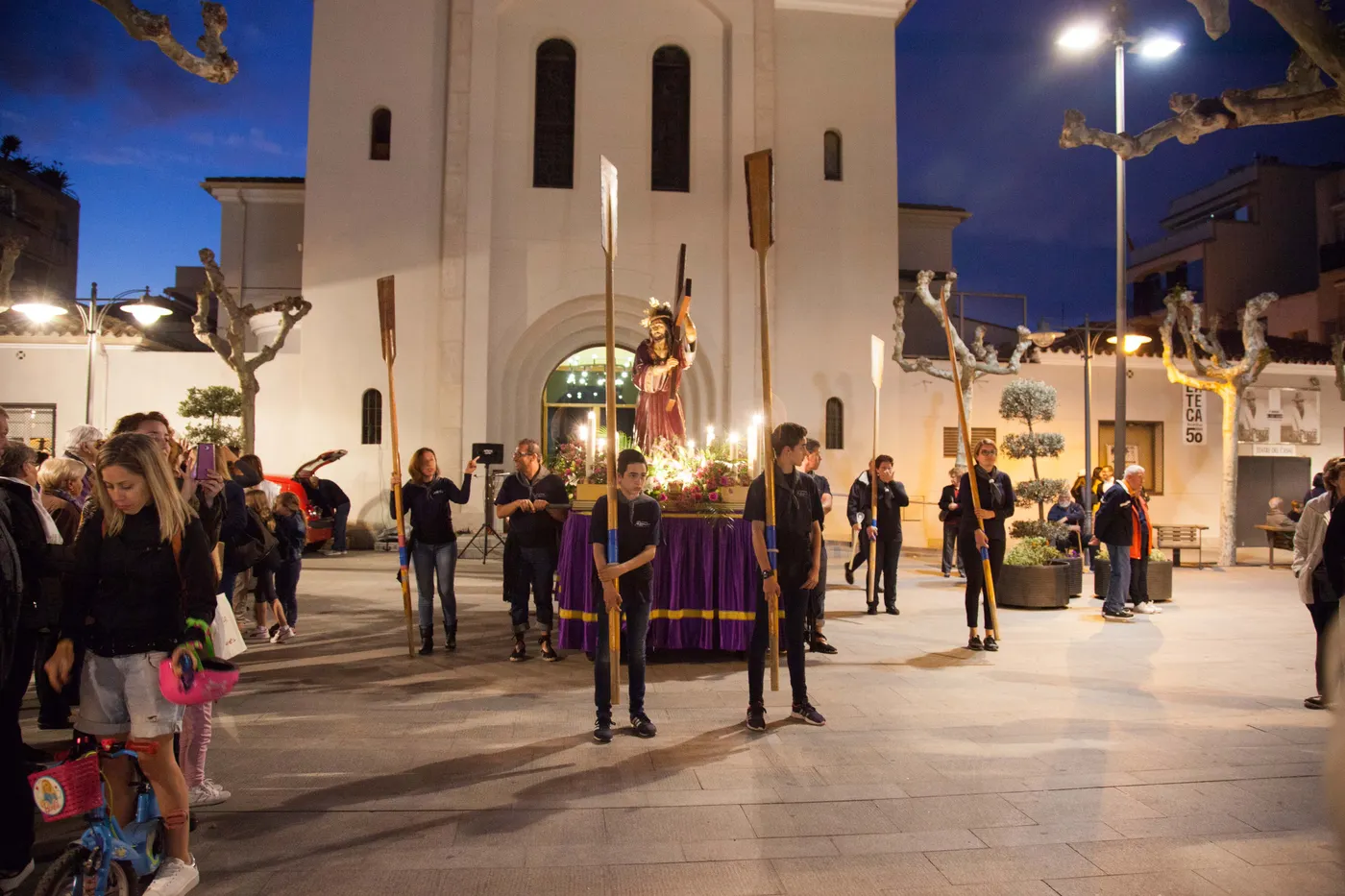 La Setmana Santa continua aquest dimarts al vespre amb el trasllat de la imatge de Jesús Natzarè