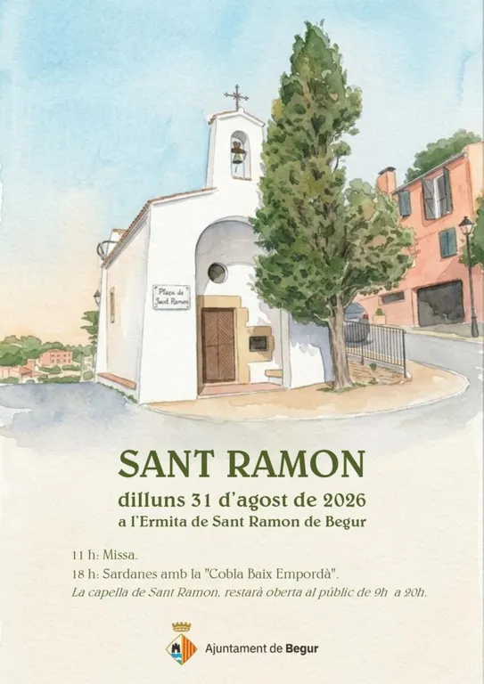 Begur celebrarà el 31 d’agost la tradicional diada de Sant Ramon