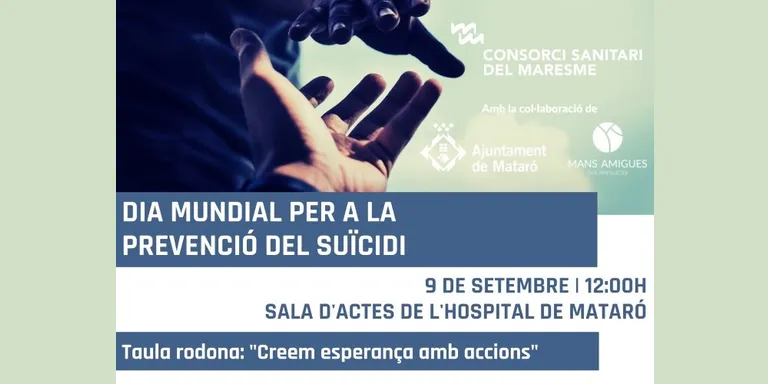 El Consorci Sanitari del Maresme organitza una taula rodona sobre el suïcidi