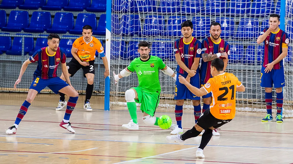 Futbol Sala: El Barça jugarà contra l'ACCS als vuitens de final de la Lliga de Campions
