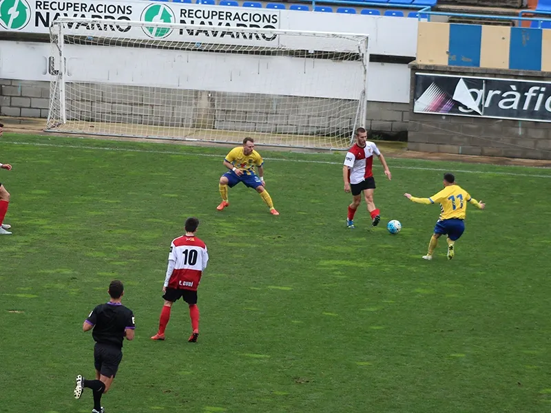 El domini del partit va ser altern a Palamós