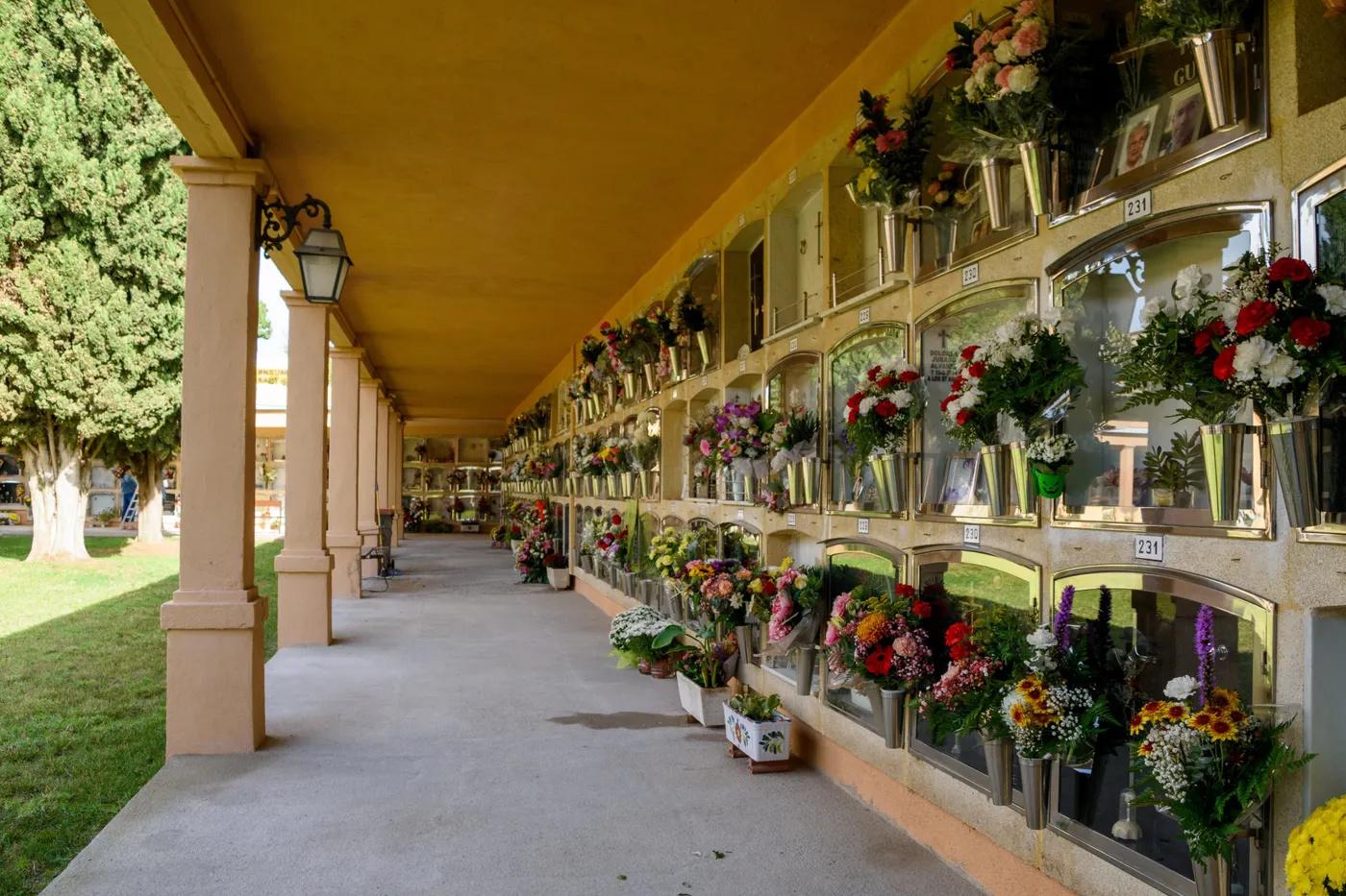 El cementiri de Torredembarra inicia l'horari especial de Tots Sants