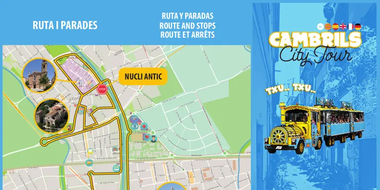 El trenet turístic tornarà a recórrer els principals carrers de Cambrils a partir d’aquest dijous