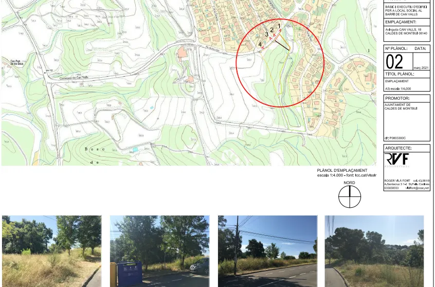 Llum verda al projecte del nou local social de Can Valls
