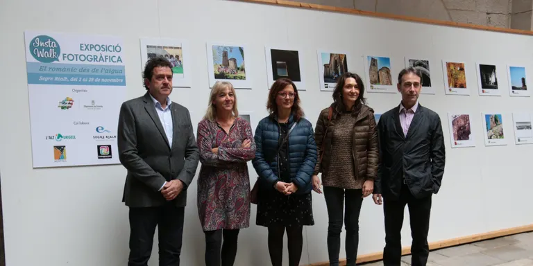 Exposició de fotografies de l'Instawalk 'El Romànic des de l'aigua: Segre Rialb'