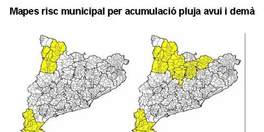 Protecció Civil de la Generalitat demana extremar les precaucions davant la previsió de l'augment del cabal d'alguns rius al Pirineu