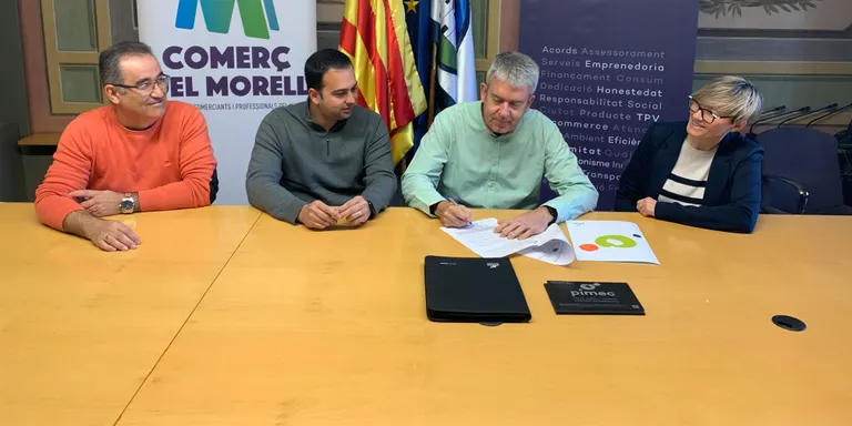 PIMEC Tarragona i l'Associació de Comerciants del Morell signen un acord de col·laboració