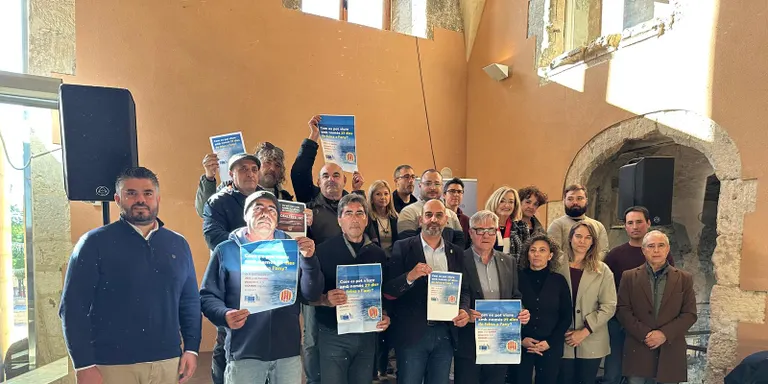 Les reivindicacions del sector pesquer arriben a Torredembarra