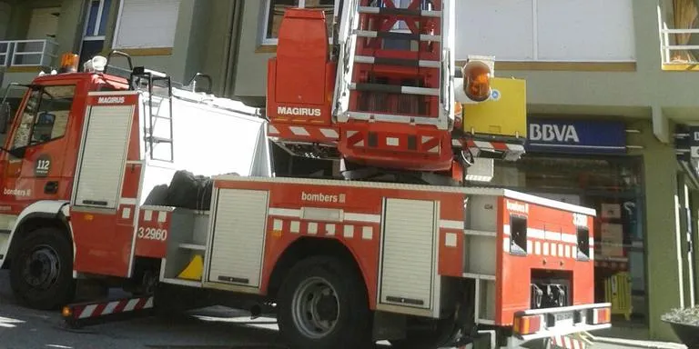 Diverses sortides de Bombers a l'Alt Urgell a causa de la ventada