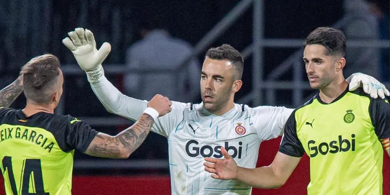 El Girona guanya demanant l’hora davant el Mirandés (1-2)