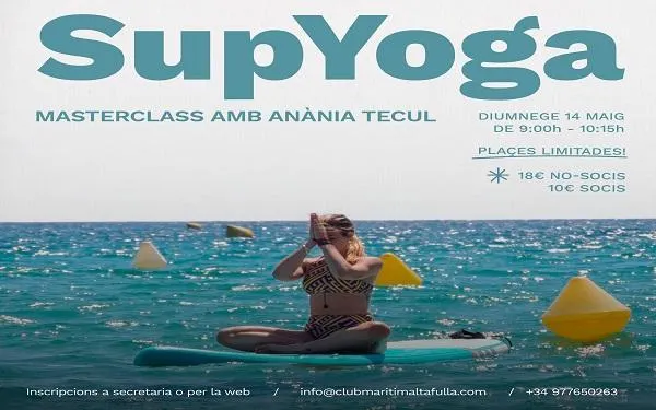 El CM Altafulla organitza una classe magistral de SupYoga aquest diumenge