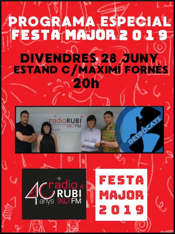 Desbocats del 28/6/2019 - ESPECIAL FESTA MAJOR 2019