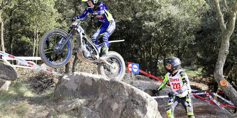 Laia Pi, campiona estatal de trial en categoria TR2