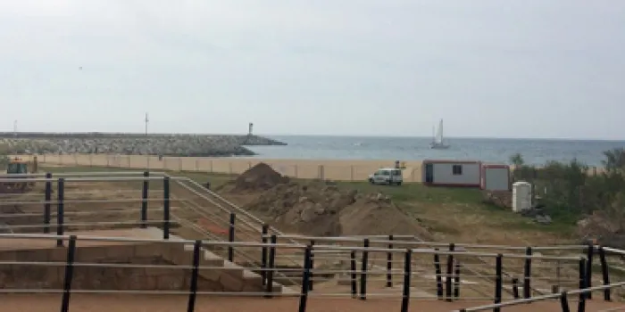 Ja han iniciat les feines per a la urbanització de l’entorn del contradic