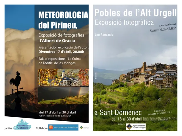 La Seu inaugura dues mostres de fotografia vinculades al territori