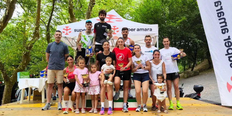 SANDRA PIERA Y JON URTIZBEREA DOMINAN UNA SUBIDA SAN MARCIAL MARCADA POR EL BOCHORNO