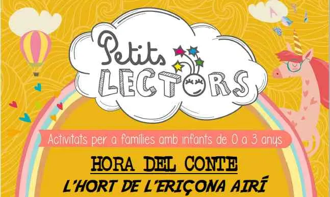 L'hora del conte a la Biblioteca Serra i Moret amb Eva González i que ens porta la història de l'Eriçona Airí