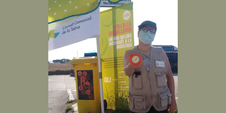 Nou servei de recollida d'oli vegetal a Riudellots