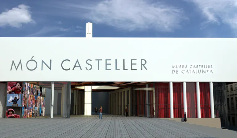El Museu Casteller tindrà una escala exterior per l’accés dels bombers i que també permetrà comunicar les diferents plantes