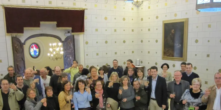 Brindis nadalenc a l'Ajuntament de la Seu d'Urgell