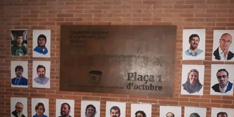 Oliana inaugura la Plaça de l'1 d'Octubre