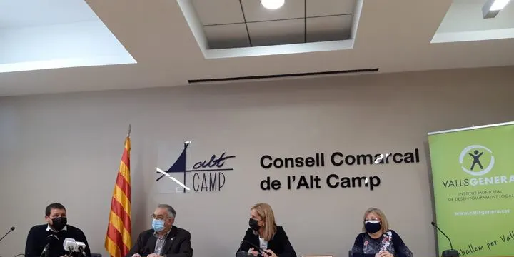 El Consell Comarcal de l’Alt Camp i Vallsgenera presenten un pla de reactivació socioeconòmica