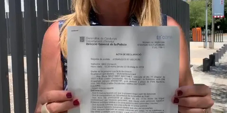 Ana María Martínez denuncia el repartiment de fulletons anònims amb “calúmnies i injúries”