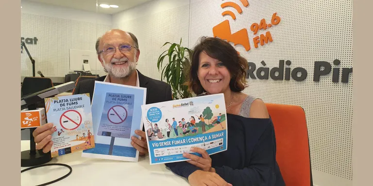 Pineda es suma a la XXIII Setmana sense Fum sota el lema 'Deixa de fumar i comença a sumar'